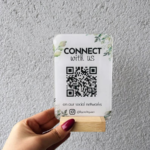Premium NFC Smart QR Stand